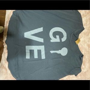 Good hYOUman oversized graphic tee